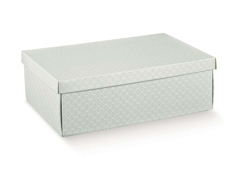 Sacco a scatola bianca - Imballaggio con manici piatti
