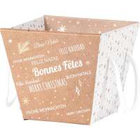 Corbeille carton "Bonnes fêtes" : Speciale feste