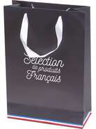 Busta di cartone &#8220;Selezione di prodotti francesi&#8221; 3 bottiglie : Bottiglie e prodotti locali