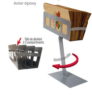 Immagine del prodotto Dispenser di sacchetti kraft in 2 parti