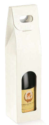 Immagine del prodotto Scatola di cartone 1 finestra bottiglia + Designs