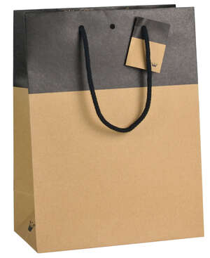 Immagine del prodotto Borsa bicolore elegante NERA