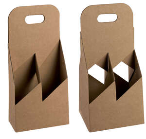 Immagine del prodotto Cartone portabottiglie 2 e 4 birre