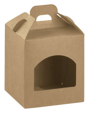 Immagine del prodotto Portavasetti in cartone 1 vaso altezza 10cm