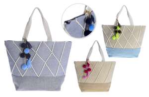 Immagine del prodotto Set di 3 borse moda in tela