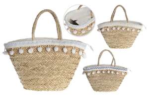 Immagine del prodotto Set di 3 tote bag + pompon