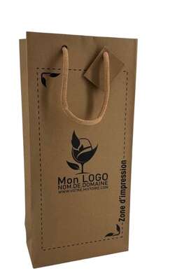 Immagine del prodotto Borse in carta kraft naturali - collezione 