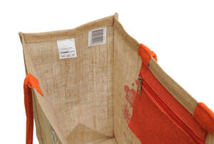 Immagine del prodotto Sacchetto in tela di iuta di lusso marca 