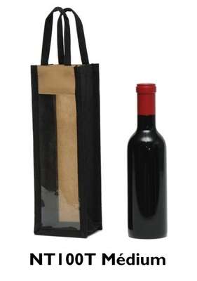 Immagine del prodotto Borse per bottiglie in tessuto non tessuto da 37.5cl a 0.50 cl