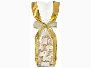 Immagine del prodotto Sacchetto con fondo cartone con larghe strisce ORO