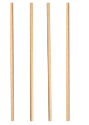 Immagine del prodotto 250 Cannucce kraft naturale