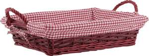 Immagine del prodotto Cesto in vimini + tessuto