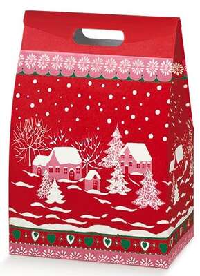 Immagine del prodotto Portapanettone Regalo Rossa