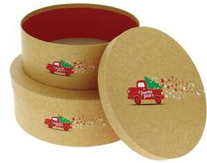 Immagine del prodotto Set di 2 scatole rotonde "Classico"