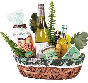 Immagine del prodotto Cestino di legno "Disegno vegetale"