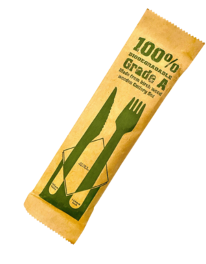 Immagine del prodotto 500 Confezioni di posate in legno 