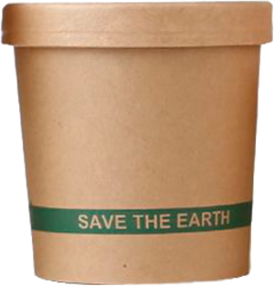 Immagine del prodotto 25 Vasetti kraft rotondi per zuppa 