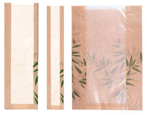 Immagine del prodotto Sacchetti per pane ECO "FEEL GREEN" con finestra 