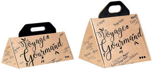 Immagine del prodotto Cofanetto triangolo "Viaggio Gourmet"