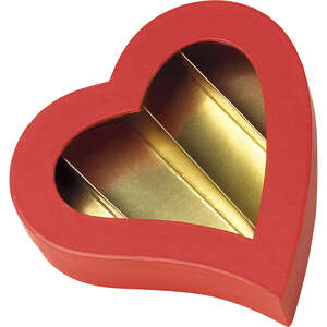 Immagine del prodotto Scatola di cioccolatini a forma di cuore