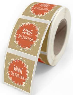 Immagine del prodotto Etichetta Natura “Buona Degustazione”.