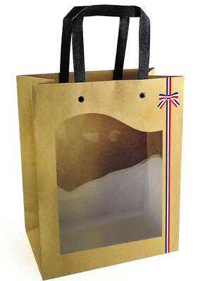 Immagine del prodotto Borsa kraft "saper fare francese".