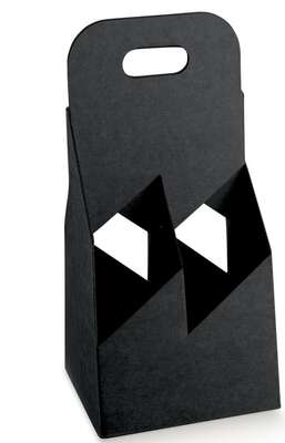 Immagine del prodotto Portabottiglie in cartone per 4 birre Nere