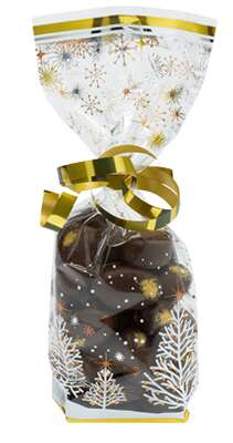 Immagine del prodotto 100 bustine "Natale scintillante metallizzato"