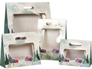Immagine del prodotto Paper Bag Pouch collezione “Campagna Innevata”
