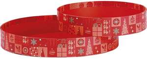 Immagine del prodotto Cestino Rotondo in Cartone Collezione “Festive Mosaic”.