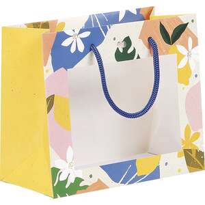 Immagine del prodotto Borsa con finestra in carta Collezione “Citrus Garden”