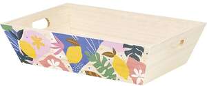 Immagine del prodotto Cesto Rettangolare in Legno “Collezione Citrus Garden”