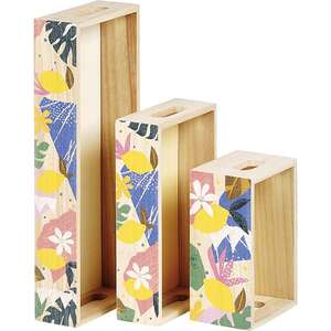 Immagine del prodotto Cesto Rettangolare in Legno “Collezione Citrus Garden”