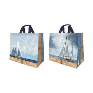 Immagine del prodotto Borse per la spesa in polipropilene intrecciato "Sail" 33L