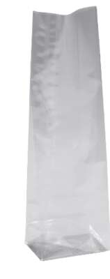 Immagine del prodotto Borsa Premium Fondo rigido in PP Argento OPPC 40μ