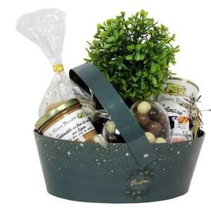 Immagine del prodotto Cesto Ovale "Buon Natale"