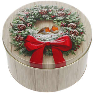 Immagine del prodotto Scatola rotonda in metallo “Rotkehlchen”