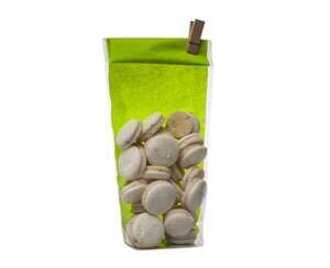 Immagine del prodotto SACCHETTI STAMPATI Decorazione tela di iuta verde