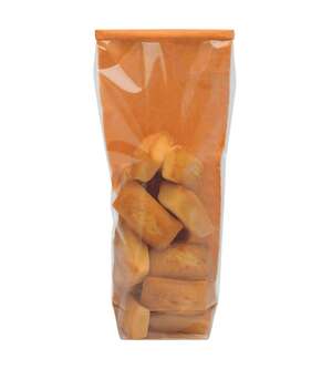 Immagine del prodotto SACCHETTI STAMPATI Decorazione tela di iuta arancione