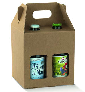 Immagine del prodotto Valisette 4 bouteilles Avana Collo Lungo