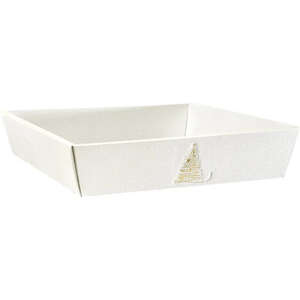 Immagine del prodotto Cestino quadrato in cartone "Frammenti d'oro"