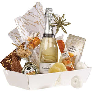 Immagine del prodotto Cestino rettangolare in cartone "Frammenti d'oro"