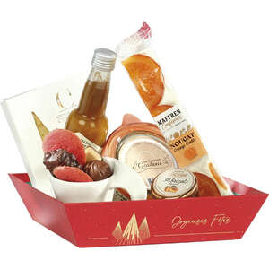 Immagine del prodotto Cestino quadrato in cartone "Christmas Prestige"