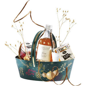 Immagine del prodotto Cestino ovale in cartone "Natura incantata"