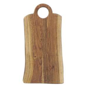 Immagine del prodotto Tagliere in legno di acacia oliato con scanalatura per la mano.