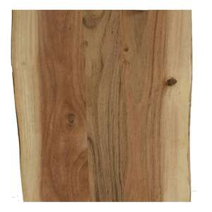 Immagine del prodotto Tagliere in legno di acacia naturale con manico e cordino.
