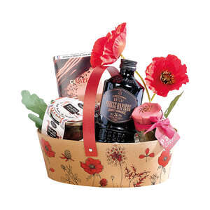 Immagine del prodotto Cestino ovale in cartone RISVEGLIO DI CAMPAGNA