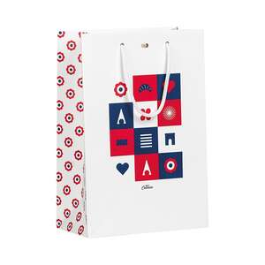 Immagine del prodotto sacchetto di carta a scacchi tricolore