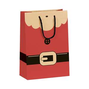 Immagine del prodotto sacchetto di carta kraft di Babbo Natale