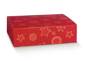 Immagine del prodotto Confezione regalo in cartone "Universo Rosso" - 2 o 3 bottiglie